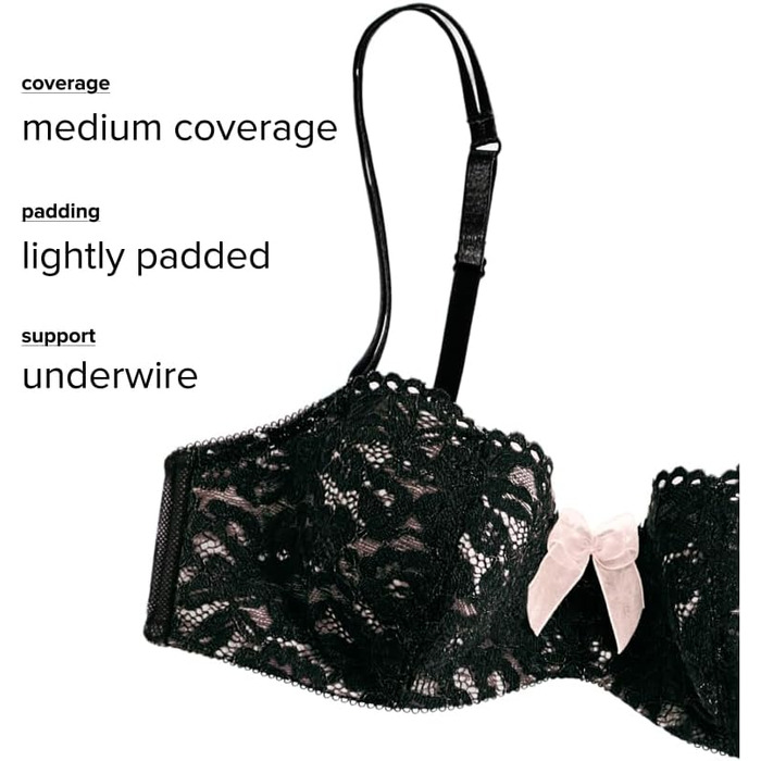 Бюстгальтер balconette b.tempt'd, 1.3 см (70C, Cyaneus)