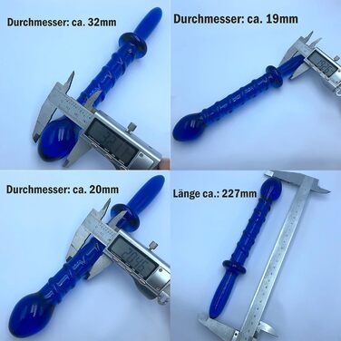 Сет анальних плугів ScreaAss 4 шт. з кришталю, подвійний наконечник, спіраль, стимулятор G-точки, для жінок та чоловіків