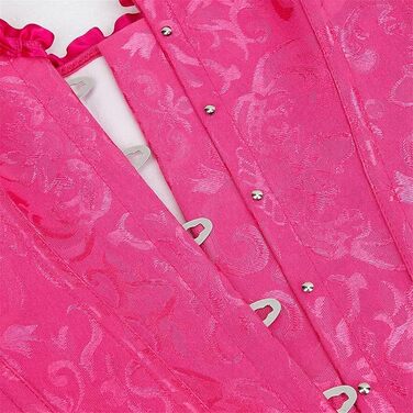 Корсет для повних грудей: спідня білизна, корсаж, весільний варіант, рожевий/червоний сатин