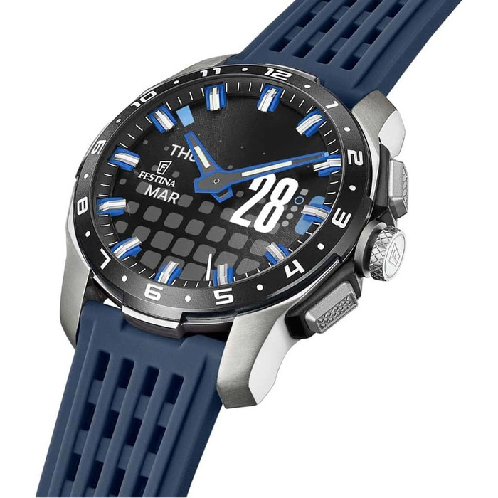 Чоловічий наручний годинник Festina F23305-3 зі сталевим браслетом