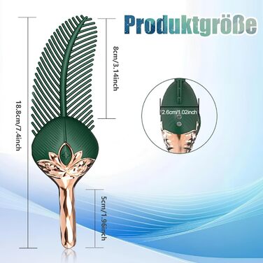 Вібратор для жінок PINTLE Klitoris Stimulator з 10 режимами – стимуляція G-точки, набір вібраторів, секс-іграшки для жінок та пар, тихий силіконовий вібратор, водонепроникний, USB-зарядка