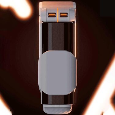 Електричний мастурбатор-чаша QgLust з 8 обертовими, телескопічними головками, 7 вібраціями, 5 частотами, керуванням через додаток, автоматичним режимом, реалістичним дизайном, водонепроникністю. Іграшка для чоловіків