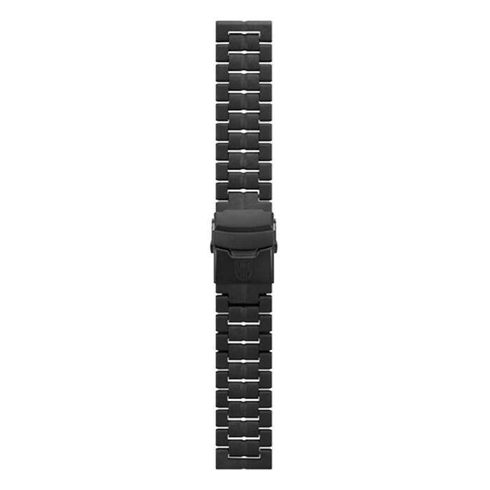 Ремінець для годинника Luminox серії Navy Seal з карбону та карбоновою застібкою, чорний, ширина 24мм, FP2402.20B