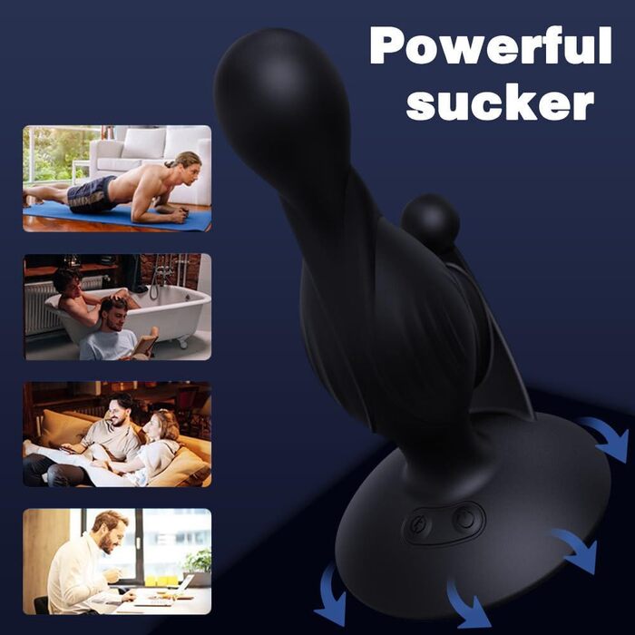 Анаlvibrator Jpscor Elektro Shock для чоловіків, стимуляція простати, 10 режимів вібрації та 5 режимів електростимуляції, дистанційне керування