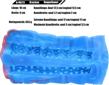 Вібраційний мастурбатор Lmgoc з серією Tierserie, реалістичний силіконовий мастурбатор з 10 режимами вібрації, для чоловіків