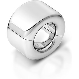 Кольцеподібний розтягувач яєчок з металевою кулею, металевий ходенрінг, для чоловіків (MB8), внутрішній діаметр: 39 мм