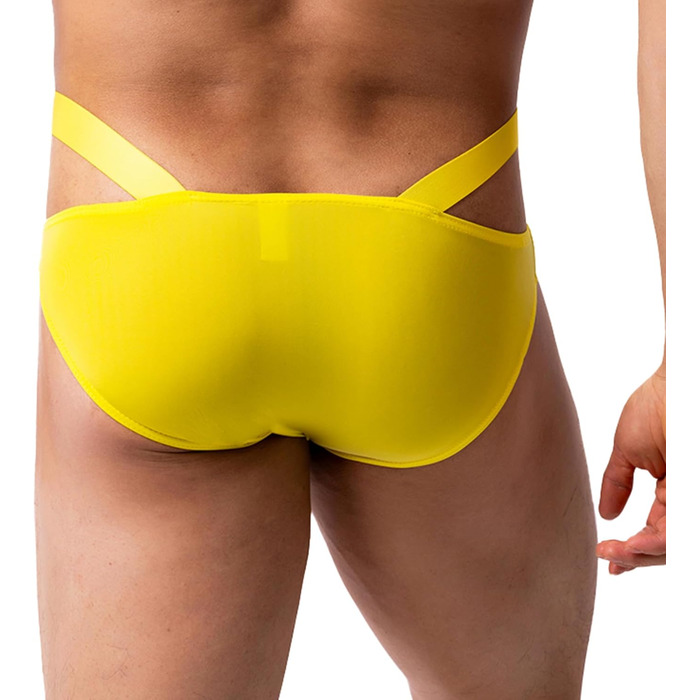 Сліпери чоловічі YUFEIDA сексуальні, дихаючі, для спорту та фітнесу (жовтий, M)