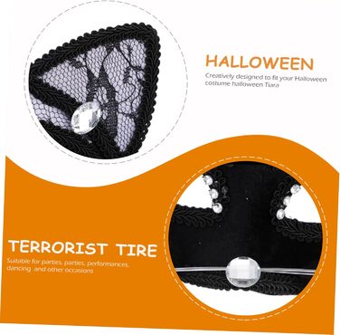 Маска котячого обличчя Holibanna для Хелловіну, 8 шт. - чорна маска, маска для карнавалу, плюшеві маски з мереживом