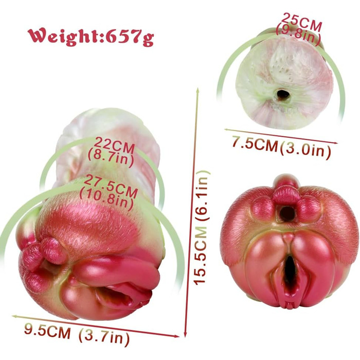 Силіконовий вагінальний мастурбатор Lmgoc Tierserie - реалістичний секс-іграшка для чоловіків, 3D п*з*а, модель G6179