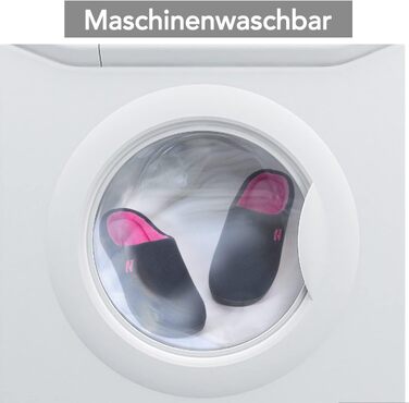 Жіночі домашні капці RockDove з ефектом пам'яті (Memory Foam), двоколірні, темно-синій та фуксія, розмір 38/39 EU