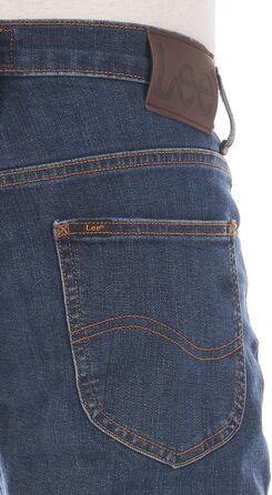 Чоловічі джинси Lee Denver Bootcut з еластичним денімом, темно-сині (36W / 30L, Dark Westwater)