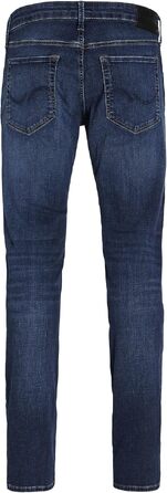 Чоловічі джинси Jack & Jones Slim Fit JJIGLENN синього кольору, денім, 34W/32L