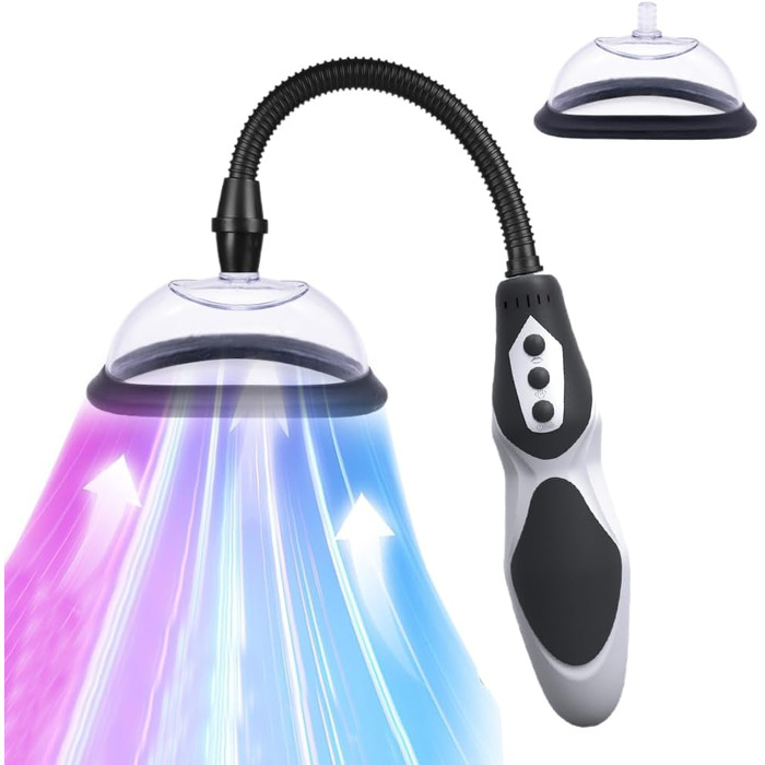 Електрична вакуумна помпа для вагіни та клітора – для жінок та пар, для підвищення чутливості та сексуального задоволення