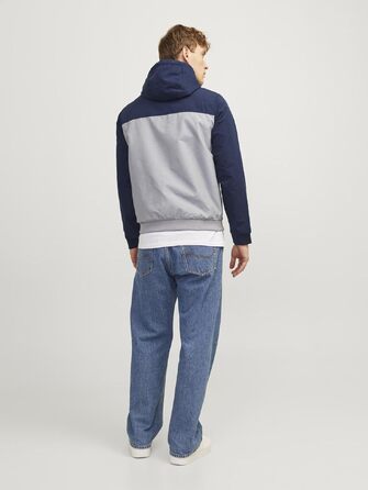 Чоловіча куртка-бомбер Jack & Jones Blousonjacke, темно-синя (Navy Blazer)