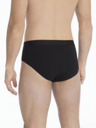 Труси чоловічі CALIDA Natural Benefit Slip, 3 шт. в упаковці, чорний (58-60)