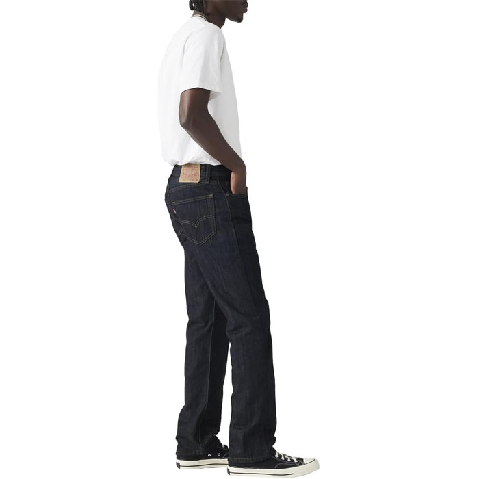 Чоловічі джинси Levi's 527 Slim Boot Cut, темно-сині (Dark Indigo Worn), розмір 32W / 30L