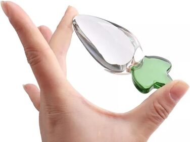 Анальний плаг Karotte Glas: плаг для анусу з скла, іграшка для дорослих