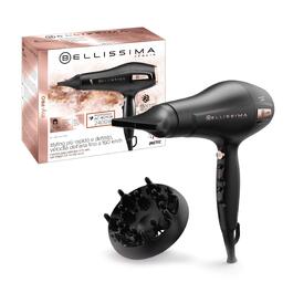 Професійний фен для волосся Bellissima My Pro P3 3400 з іонною технологією та керамічним покриттям, 2400 Вт, з диффузором та концентратором