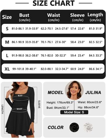 Сукня Daen Kleider з квадратним вирізом: елегантна вечірня, коктейльна, облягаюча, на будь-яку фігуру (чорна, S)