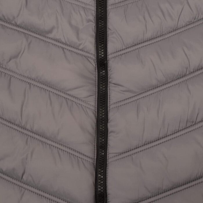 Чоловічий гібридний гольф-жилет Calvin Klein Frontera на блискавці, XL, сріблястий/чорний