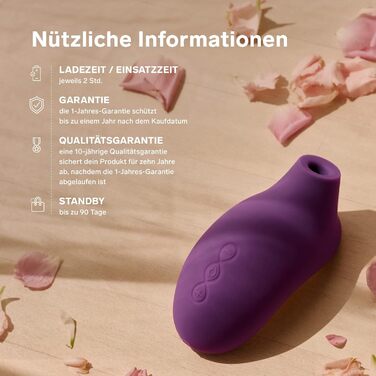 LELO Sona 2 Cruise - вібратор клітора для жінок з технологією SonicPulse™, чорний