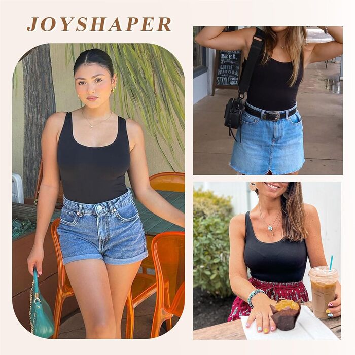 Коригуючий боді-бератник Joyshaper для жінок, моделюючий одяг для живота та талії, чорний, розмір XL (без чашок)