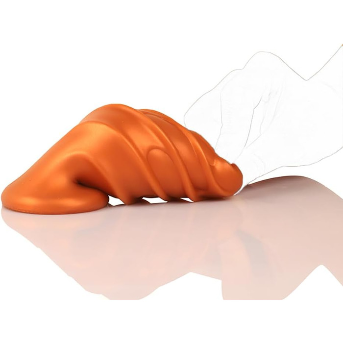 Анальний масажер Jomyu з чашею для смугастих стимуляцій - силікон, з ниткою, для чоловіків та жінок