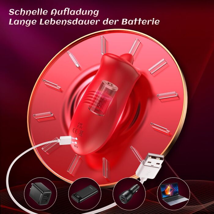 Вібратор для жінок: 10 режимів, 10 рівнів інтенсивності, стимулятор клітора та сосків, іграшка для пар