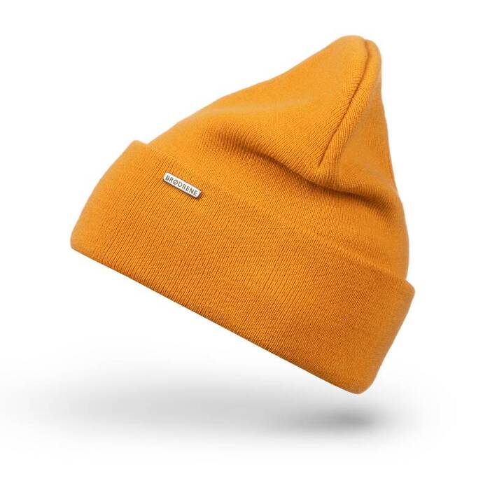 Комплект шапка та шарф-труба Brødrene, універсальний розмір, помаранчевий