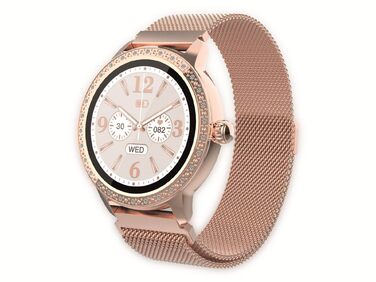 Жіночий смарт-годинник Denver SW-360RO Rose Gold — розумний годинник для жінок, рожевий