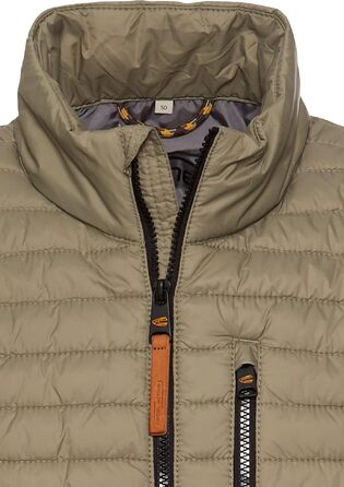 Чоловічий стібаний жилет camel active Puffer — водовідштовхувальний та вітрозахисний, зелений