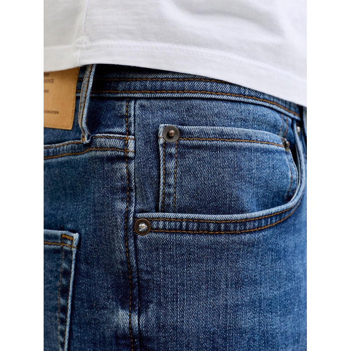 Чоловічі джинси Jack & Jones JJIMIKE Tapered Fit синього кольору, модель JJORIGINAL ST 172 NOOS