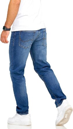Чоловічі джинси JACK & JONES Infinity Mike ARIS Comfort Fit, темно-сині, 32W/32L