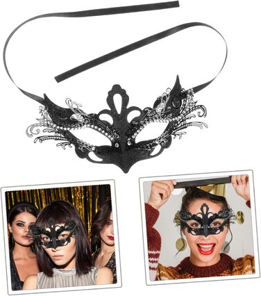 Маска на Хелловін Holibanna з 4-ма кульками: косплей, вечірка, маскарадна маска, аксесуар