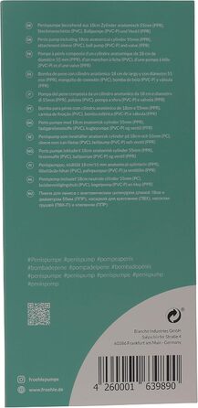 Анатомічна помпа для ерекції Fröhle PP007 Regular-Fit, 1 шт.