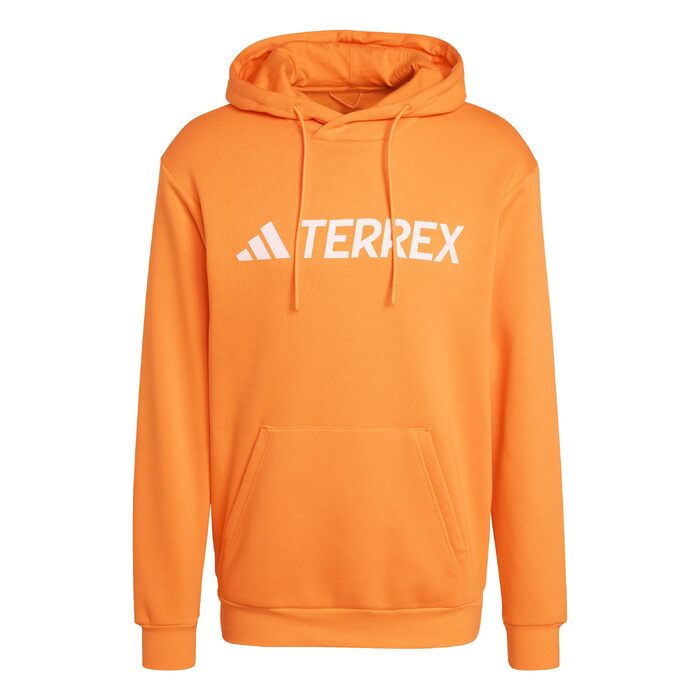 Чоловічий худі Adidas Terrex Multi Large Logo (розмір M, колір Pure Tangerine) — спортивна кофта з капюшоном
