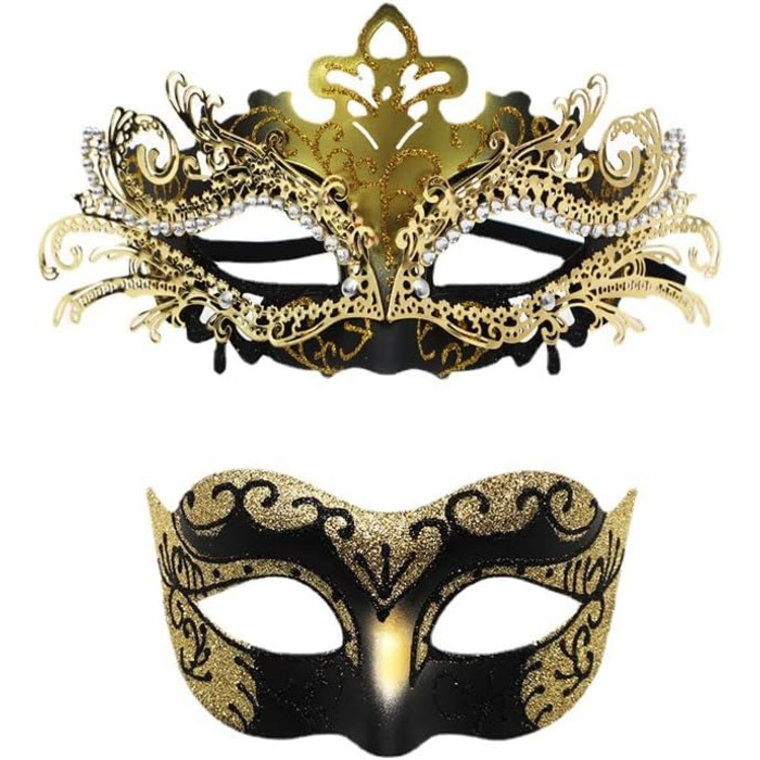 Маска для обличчя IEKEI Maskerade з стразами, металева, у вигляді метелика, для свята, костюмів, Хелловін, вечірки, танець, костюм Zorro