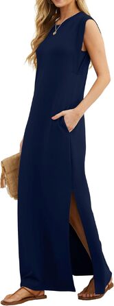 Сукня-сорочка жіноча літня максі GRECEREE темно-зелена (3XL) з кишенями та розрізом