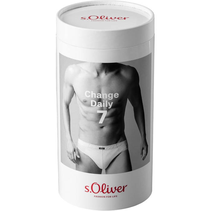 Чоловіча білизна s.Oliver (7 шт. в упаковці) XXL білий