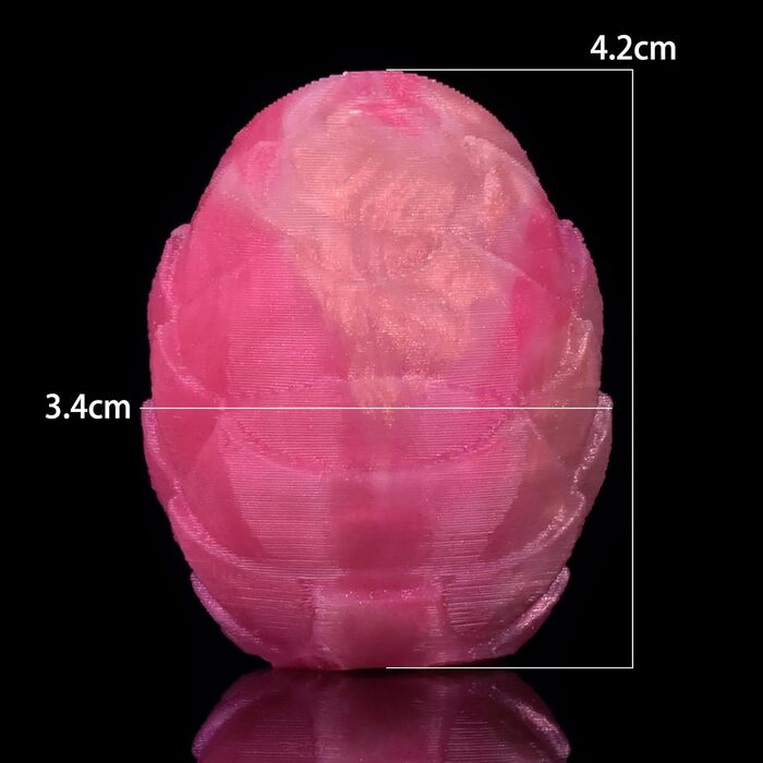 Секс-іграшка Liebeskugeln Alien-Sporen Eier: анальні та вагінальні стимулятори з Platinum Silicone (3 шт.)