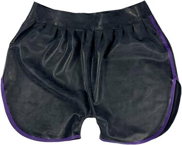 Боксер чоловічий латексний, чорний, XL - боксерки, шорти, спідня білизна