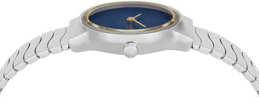 Жіночий кварцовий годинник Skagen Freja Lille (26 мм), золотистий з чорним циферблатом, сталевий або шкіряний ремінець