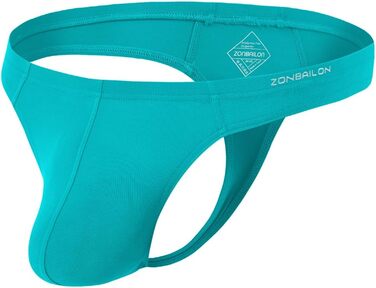 Тангі (сліп) для чоловіків BIATWOWR з еластичного матеріалу без етикетки, сексуальний та зручний (XL, Зелений)