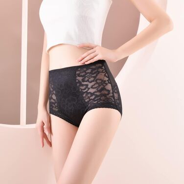 Шикарні жіночі труси-сліпи з високою талією, корсетний ефект, 3 шт. у наборі, BLKDOTS
