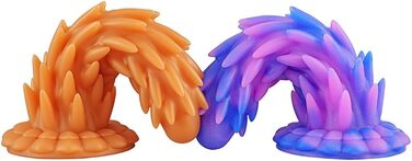 Анальний секс-іграшка Guspiun з широким гаком, силікон, чорний, L