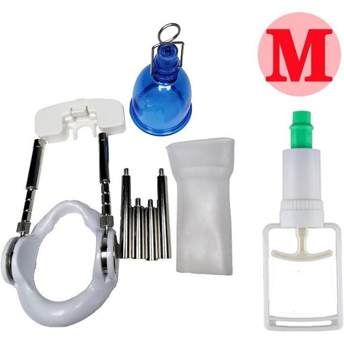 Набір для збільшення статевого члена Yasexx: пеніс-насос, екстендер, стимулятор ерекції