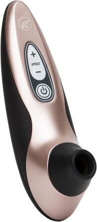 Womanizer Pro 40 - вібратор для клітора, жіночий - 6 рівнів інтенсивності, тихий, вологостійкий, рожеве золото
