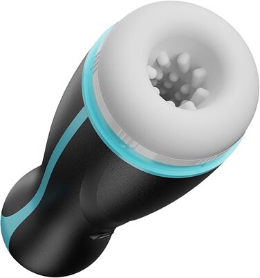 Електричний мастурбатор PINTLE з інтерактивним голосовим керуванням, вібрацією, насосом та підігрівом – стимулятор пеніса для чоловіків