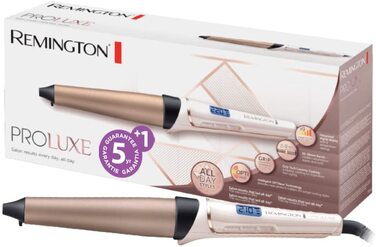 Випрямляч для волосся Remington PROluxe S9100 з керамічним покриттям Ultimate-Glide, LCD-дисплеєм та технологією OPTIheat, 150-230°C