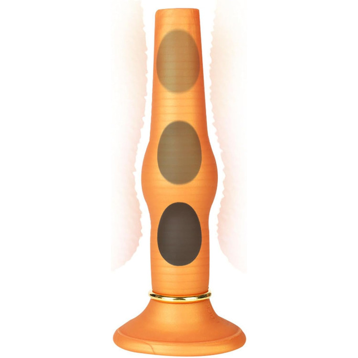 Надувний силіконовий анусный плагін Soarvlorfy – великий овипозитор, бутплъг з отвором, надувні анальні кулі, дилататор, мастурбатор для дорослих (жінок та чоловіків), золотий колір